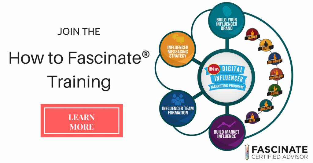 Join "How to Fascinate®" Training